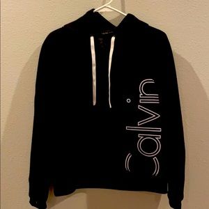 black Calvin Klein zip up!!